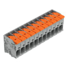 WAGO - Leiterplattenklemme, Hebel, 6mm², grau