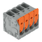 WAGO - Leiterplattenklemme, Hebel, 6mm², grau
