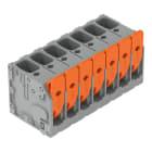 WAGO - Leiterplattenklemme, Hebel, 6mm², grau