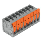 WAGO - Leiterplattenklemme, Hebel, 6mm², grau
