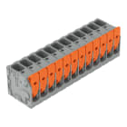 WAGO - Leiterplattenklemme, Hebel, 6mm², grau