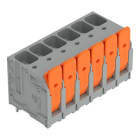 WAGO - Leiterplattenklemme, Hebel, 16mm², grau