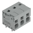 WAGO - Leiterplattenklemme, 4mm², Rastermaß 7,5mm, grau