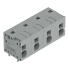 WAGO - Leiterplattenklemme, 4mm², Rastermaß 11,5mm, grau