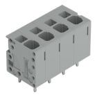 WAGO - Leiterplattenklemme, 4mm², Rastermaß 7,5mm, grau