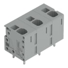 WAGO - Leiterplattenklemme, 4mm², Rastermaß 11,5mm, grau