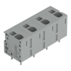 WAGO - Leiterplattenklemme, 4mm², Rastermaß 11,5mm, grau