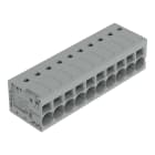 WAGO - Leiterplattenklemme, 6mm², Rastermaß 7,5mm, grau