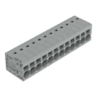 WAGO - Leiterplattenklemme, 6mm², Rastermaß 7,5mm, grau