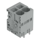 WAGO - Leiterplattenklemme, 6mm², Rastermaß 7,5mm, grau