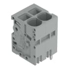 WAGO - Leiterplattenklemme, 6mm², Rastermaß 7,5mm, grau