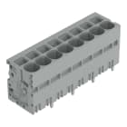 WAGO - Leiterplattenklemme, 6mm², Rastermaß 7,5mm, grau