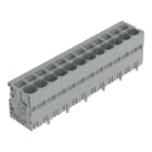 WAGO - Leiterplattenklemme, 6mm², Rastermaß 7,5mm, grau