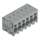 WAGO - Leiterplattenklemme, 16mm², Rastermaß 10mm, grau