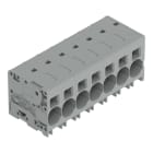 WAGO - Leiterplattenklemme, 16mm², Rastermaß 10mm, grau