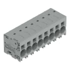 WAGO - Leiterplattenklemme, 16mm², Rastermaß 10mm, grau