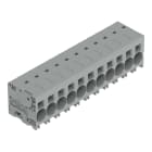 WAGO - Leiterplattenklemme, 16mm², Rastermaß 10mm, grau