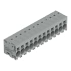 WAGO - Leiterplattenklemme, 16mm², Rastermaß 10mm, grau