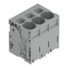WAGO - Leiterplattenklemme, 16mm², Rastermaß 10mm, grau