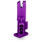 WAGO - Buchsenmodul, ohne PE-Kontakt, 1-polig, violett