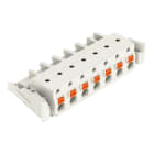 WAGO - 1-Leiter-Federleiste, Drücker, Push-in CAGE CLAMP®, lichtgrau