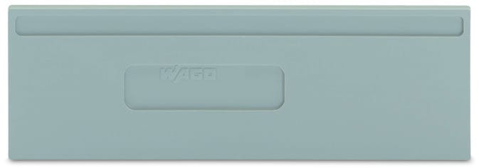 WAGO - Trennwand, 2mm dick, überstehend, grau