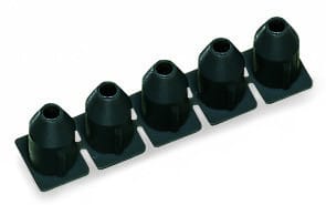 WAGO - Isolierungsstopp, 0,25mm², 5 Stück / Strang, dunkelgrau