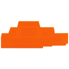 WAGO - Abschluss- und Zwischenplatte, 2,5mm dick, orange