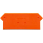 WAGO - Abschluss- und Zwischenplatte, 2,5mm dick, orange