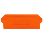 WAGO - Trennwand, 2mm dick, überstehend, orange