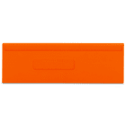 WAGO - Trennwand, 2mm dick, überstehend, orange
