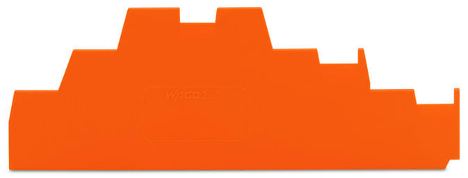 WAGO - Distanzplatte, 1, 1mm dick, orange