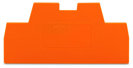 WAGO - Distanzplatte, 1, 1mm dick, orange