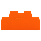 WAGO - Distanzplatte, 1, 1mm dick, orange