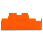 WAGO - Distanzplatte, 1, 1mm dick, orange