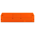 WAGO - Abschluss- und Zwischenplatte, 2,5mm dick, orange