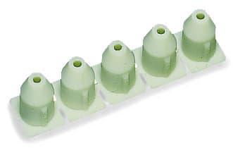 WAGO - Isolierungsstopp, 0,25 - 0,5mm², 5 Stück / Strang, lichtgrau
