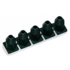 WAGO - Isolierungsstopp, 0,75 - 1mm², 5 Stück / Strang, schwarz