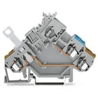 WAGO - 2-Leiter-Aktorenklemme, mit farbig bedruckten Leitereinführungen, 2,5mm², grau
