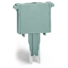 WAGO - Leerstecker, grau