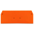 WAGO - Abschluss- und Zwischenplatte, 2,5mm dick, orange