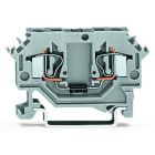WAGO - Bauelementklemme, 2 Leiter, mit Diode 1N4007, grau