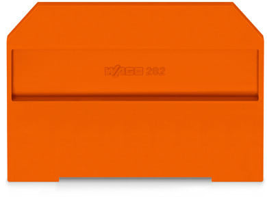 WAGO - Abschluss- und Zwischenplatte, 4mm dick, orange