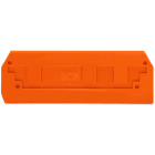 WAGO - Abschluss- und Zwischenplatte, 2,5mm dick, orange