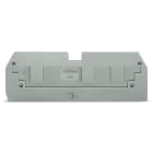 WAGO - Reduzierabdeckplatte, 1mm dick, in Verbindung mit 3-Leiter-Klemmen 282-681, grau