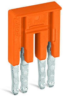 WAGO - Brücker, 2-fach, isoliert, orange