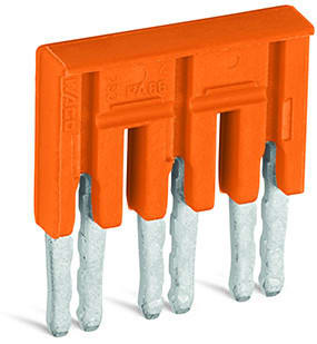 WAGO - Brücker, 3-fach, isoliert, orange