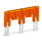 WAGO - Brücker, isoliert, orange