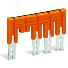 WAGO - Brücker, isoliert, orange
