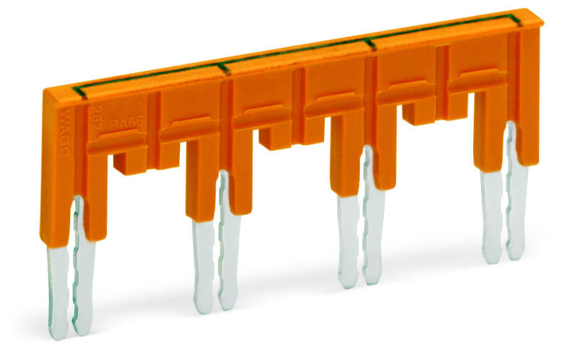 WAGO - Brücker, isoliert, orange